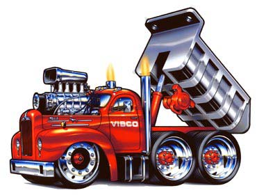 VIBCO BigBertha Truck - art by Rohan Day